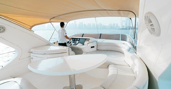 Sail DubaiâS Scenic Routes With A Luxurious 55-Foot Yacht Cruise Dubai - Image 3